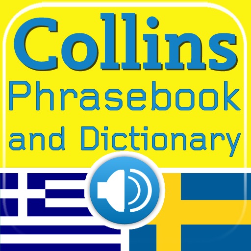 Collins Greek<->Swedish Phrasebook & Dictionary with Audio icon