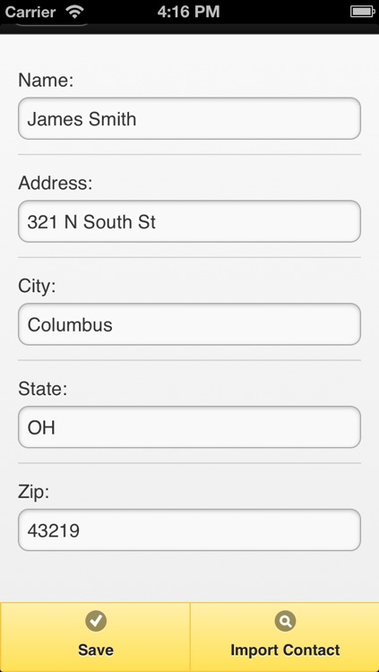 Address Book - Navigate Quick