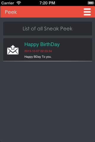 Sneak Peek - Email Capsule screenshot 3