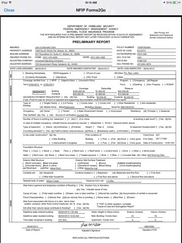 NFIP Forms2Go screenshot 3