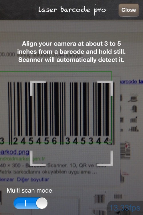 Laser Barcode Pro screenshot-3