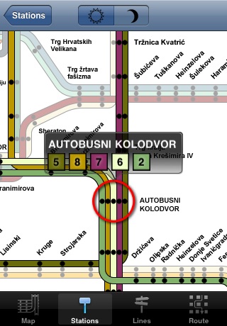 Zagreb tramvaj screenshot 2