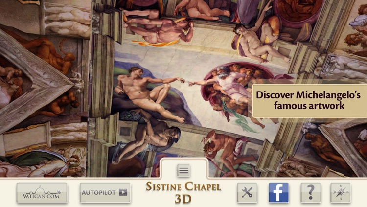 Sistine Chapel 3D Interactive Virtual Tour - Vatican City in Rome