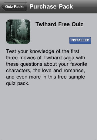 Twihard Trivia