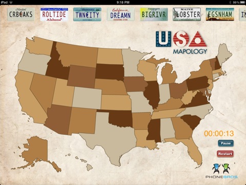 USA Mapology screenshot 2