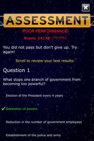 USA Citizenship Test Lite screenshot 4