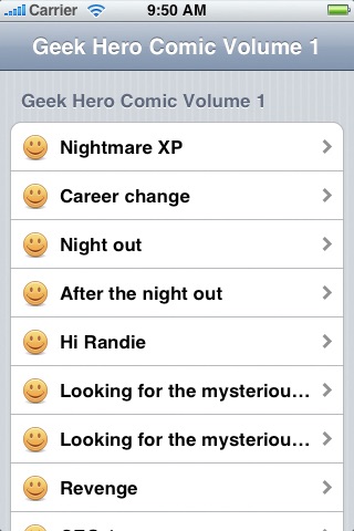 Vol 01: Geek Hero Comic screenshot 2