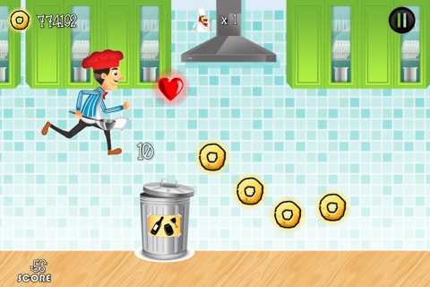 Cooking Crazy Running Dash - Top Mouse Fighting Food Smash World Free screenshot 4