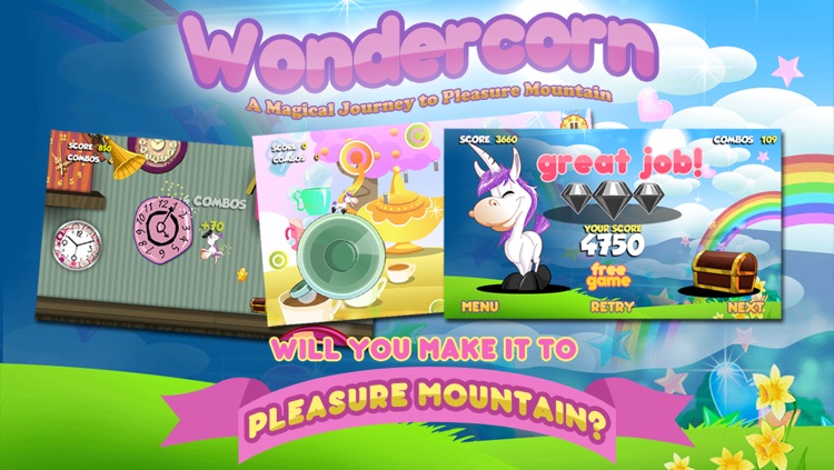 Wondercorn: A Unicorn's Magical Journey to Pleasure Mountain screenshot-4