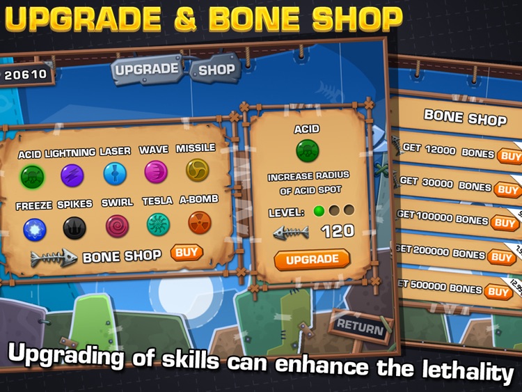 Zombie Fish War HD screenshot-4