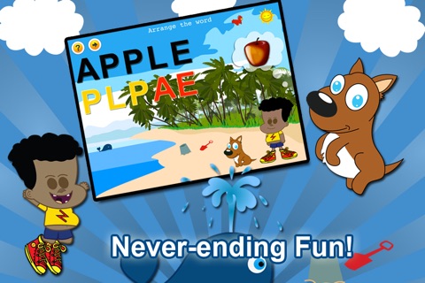 Zack's Preschool Games - Beach Fun Lite screenshot 4