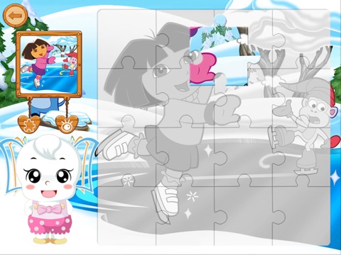 娃娃玩拼图 for iPad screenshot 4