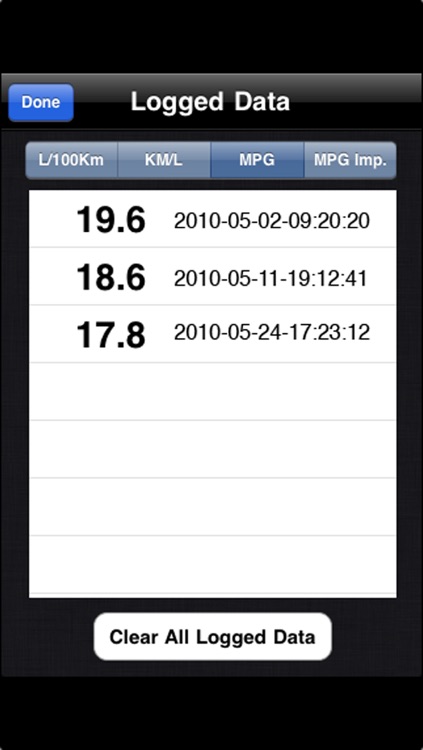 Easy Mileage Calculator