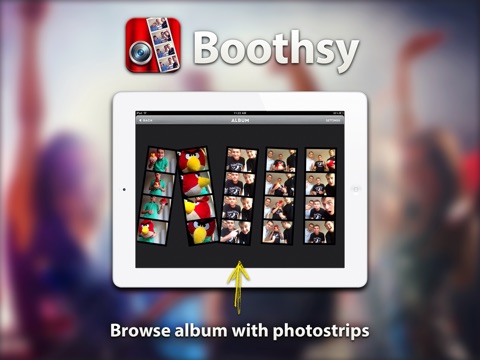 Boothsy - amazing photo booth producing beautiful photostrips screenshot 3