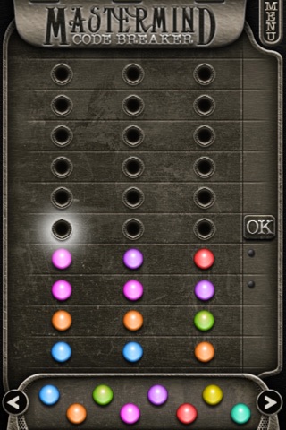 MasterMind Code Breaker FREE screenshot 3