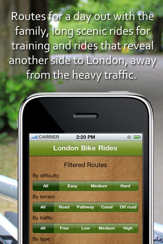 London Bike Rides screenshot 2