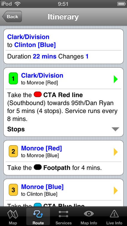 Chicago Metro - Map and route planner by Zuti