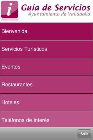 Servicios Valladolid screenshot 2