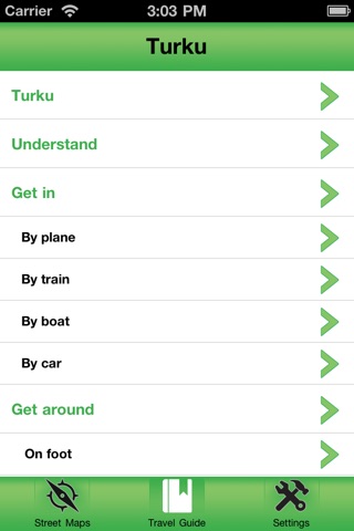 Turku Offline Street Map screenshot 2