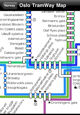 Norway Subway Maps (Oslo)