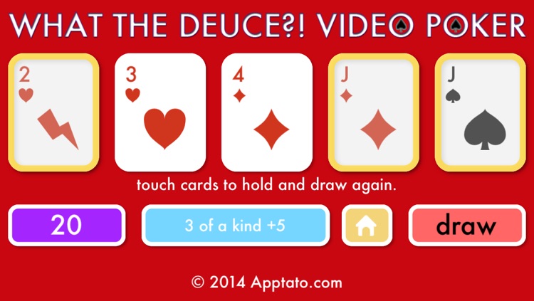 Deuces wild card games