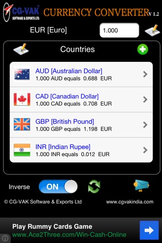 Currency Converter - CGVAK screenshot 3