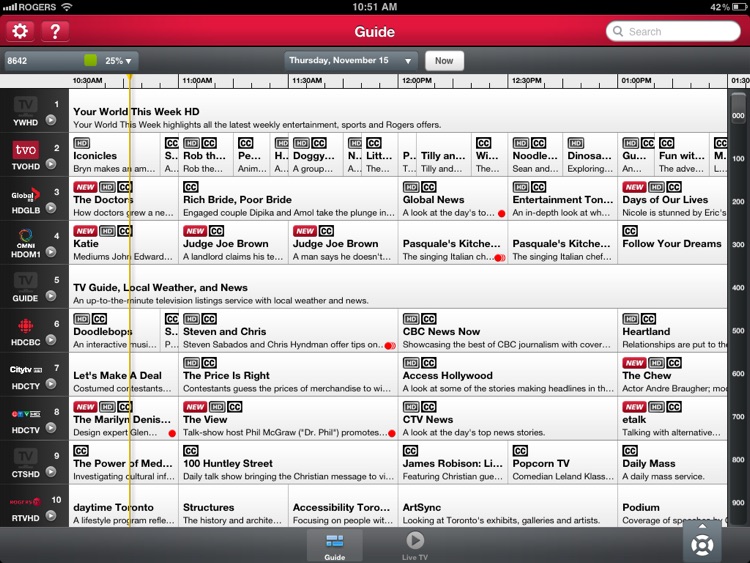 Anyplace TV Home Tablet (ON)