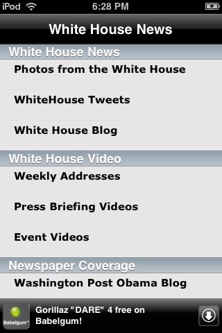 Obama Administration - White House News screenshot 4