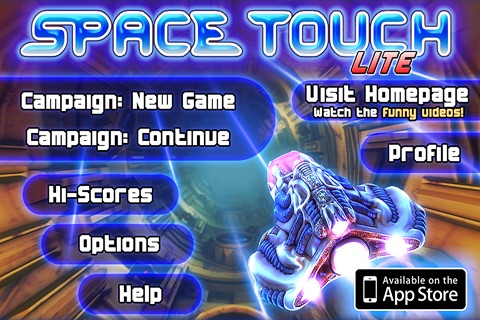 Space Touch - The touch shooter Lite screenshot-4