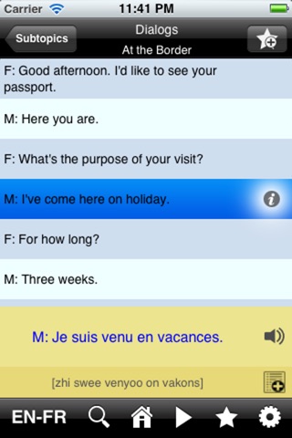 EasyTalk Learn French Free screenshot 4