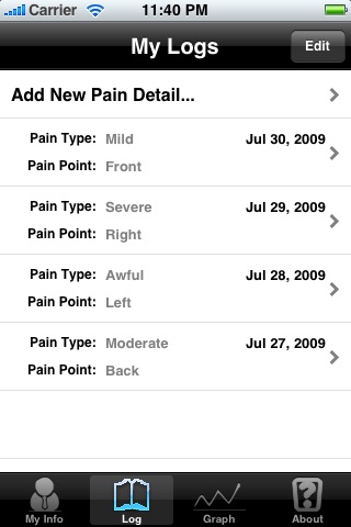 Pain Tracker