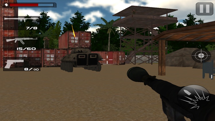 Commando Strike 3D - Free FPS War Action Game screenshot-3