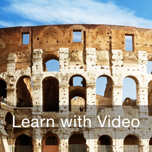 Learn Italian with Video for iPad icon