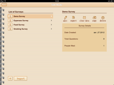 Screenshot #4 pour Survey Master Lite