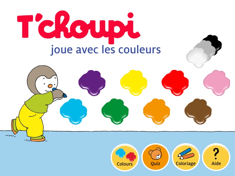 Joue et apprends les couleurs avec T'choupi