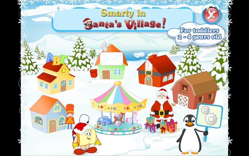 Smarty in Santa's village, for toddlers 2-4 years old thumbnail 1