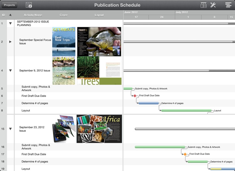 FastTrack Schedule Go - Project Management