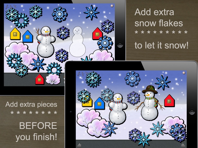Animated Winter Puzzles for PreSchool Kids