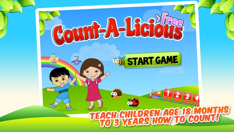 Count-A-Licious Free: Learn Number Writing with Tracing Games & Counting Songs for Toddlers