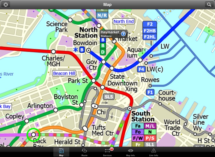 Boston Subway for iPad by Zuti