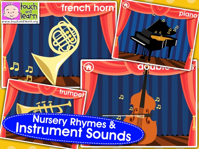 Peekaboo Orchestra HD Lite - preschool musical instruments, (圖5)-速報App