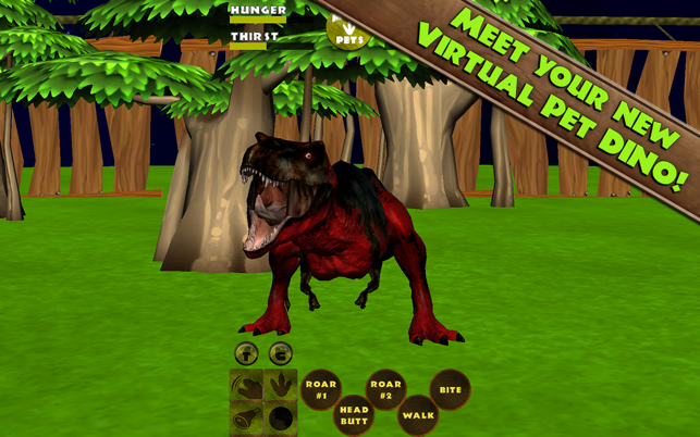 Virtual Pet Dinosaur: Tyrannosaurus Rex