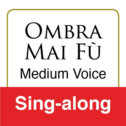 Ombra Mai Fù, Haendel (Medium Voice & Piano - Sing-Along)