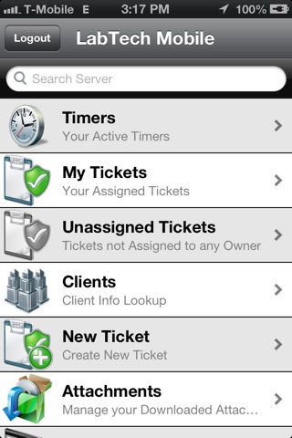 LabTech Mobile screenshot 2