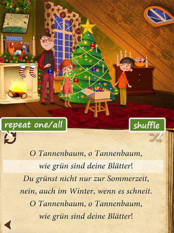 Uber Christmas Carols (German) HD | sing along and enjoy ~ Free screenshot 4