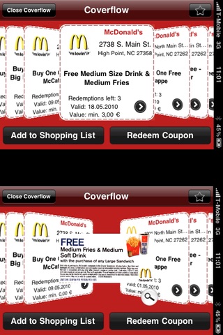 Coupons in Motion N.C.B. screenshot 4