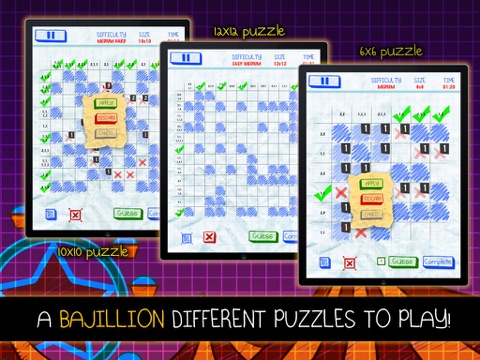 Shady Puzzles: Free Style Edition! HD! screenshot 3