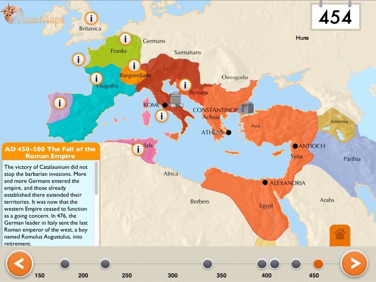 The Fall of the Roman Empire by TimeMaps