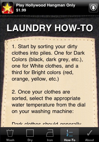 Laundry Pal Lite screenshot 2