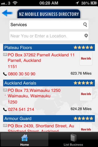 NZ Mobile Business Directory V1 screenshot 3